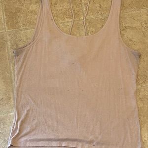 Pink tank top